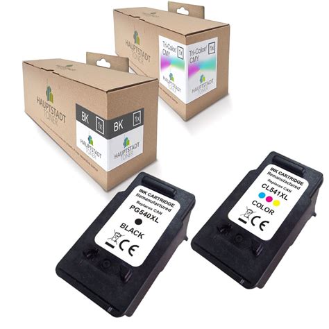 Tintenpatronen für Canon PG540 CL541XL TS5150 MG3650 MG3550 MX475 MX395 ...