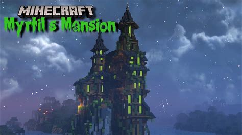 Myrtil S Mansion Halloween Minecraft Adventure Map YouTube