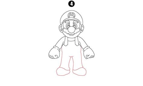 Mario Drawing - A Step By Step Tutorial - Cool Drawing Idea