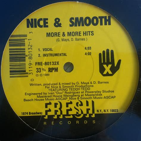 Nice Smooth More More Hits 1989 Vinyl Discogs