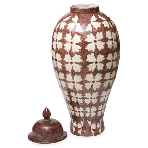 Orientale Ceramic Vase For Sale at 1stDibs