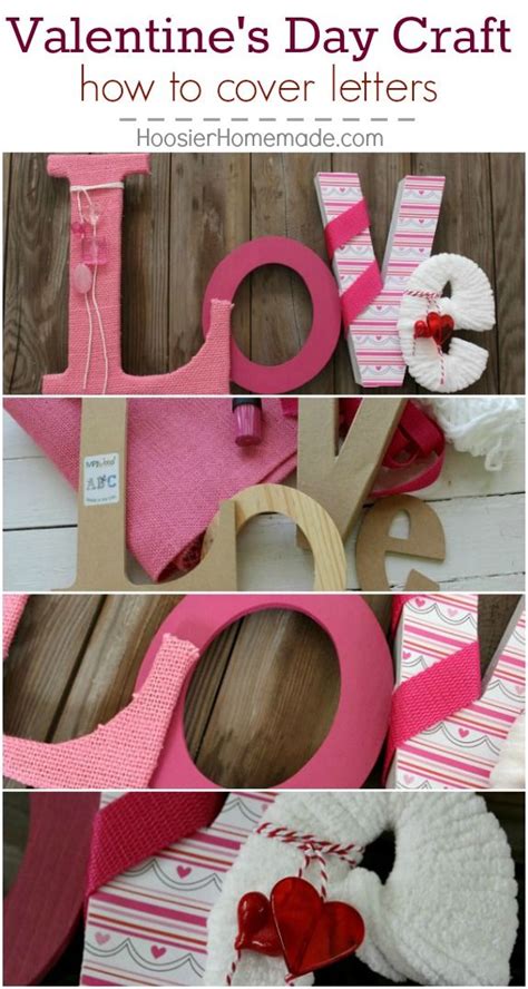 Diy Valentines Day Craft Handmade Love Letters