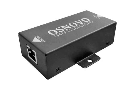 PoE удлинитель OSNOVO E-PoE/1 10M/100M Fast Ethernet до 500м (до 22W ...