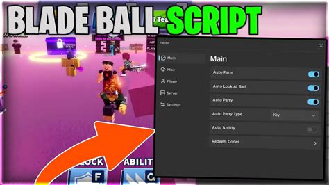 UPD Roblox Blade Ball Script Auto Farm Kill Aura Always Win