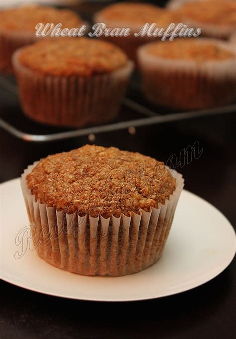 Wheat Bran Muffins | Healthy Bran Raisin Muffins