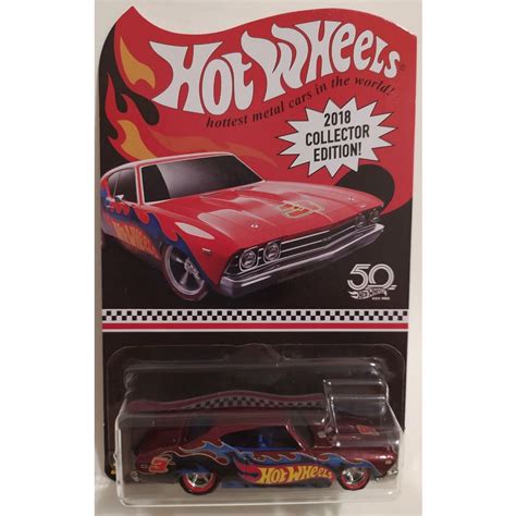 Hot Wheels 69 Chevelle SS 369 2018 Collector Edition Shopee Brasil