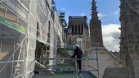 En Images Les Travaux De R Novation Des Fa Ades De La Cath Drale De