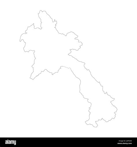 Map Of Laos Black And White Stock Photos Images Alamy