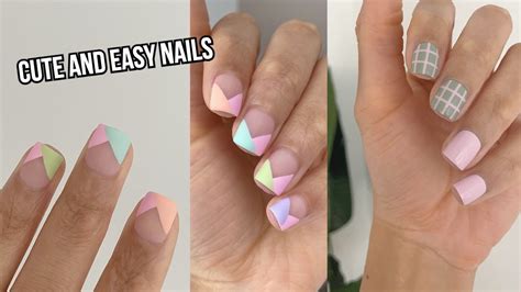 Cute And Easy Nail Designs For Beginners