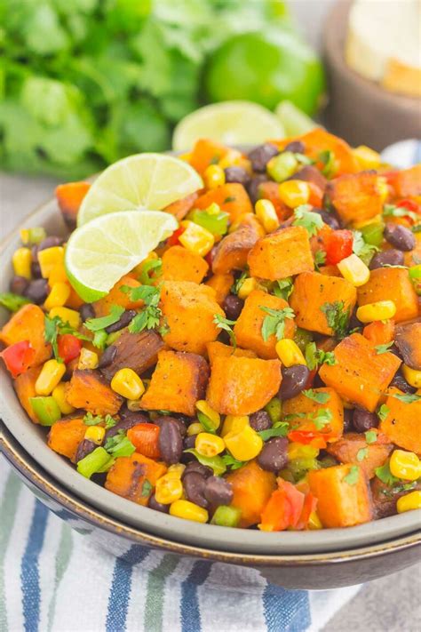 Southwestern Sweet Potato Salad Pumpkin N Spice