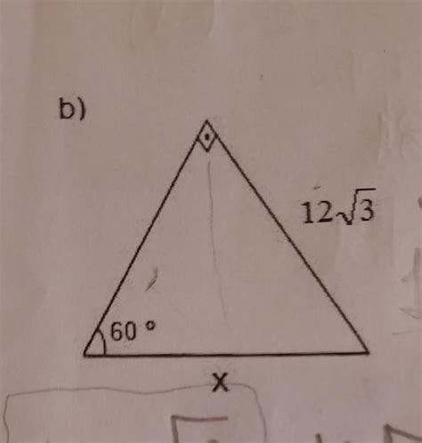 Calcule O Valor De X No TriÂngulo RetÂngulo Abaixo Br