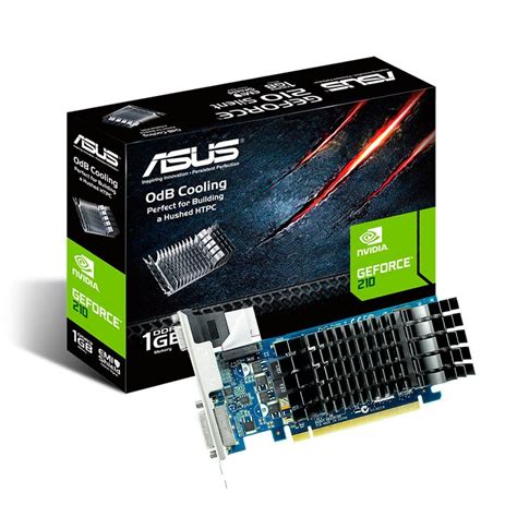 Asus Geforce 210 1gb En210 Silent/di/1gd3/v2(lp) Placa Vga - R$ 199,90 ...