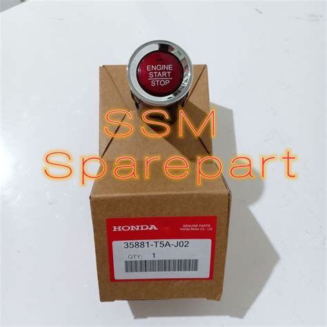 Jual Switch Saklar Tombol Engine Start Stop Starter Honda Jazz Gk