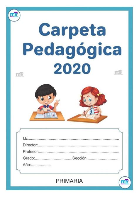 Carpeta pedagógica 2020 primaria PDF