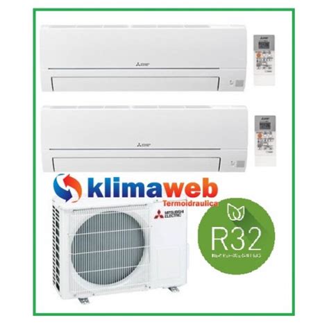 Climatizzatore Dual Split Mitsubishi Electric Inverter Smart