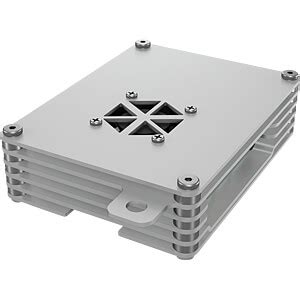 RPI CASE RP109 Behuizing Voor Raspberry Pi 4 Aluminium Zilver Bei