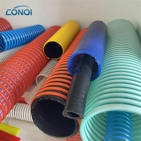 Hot Sale 4 Inch Spiral Helix Water Oil PVC Plastic Suction Hose China