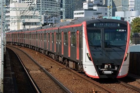 都営5500形 編成表（最新版） 4号車の5号車寄り