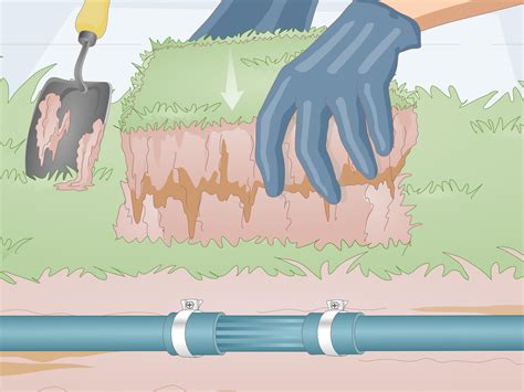repairing water line 3