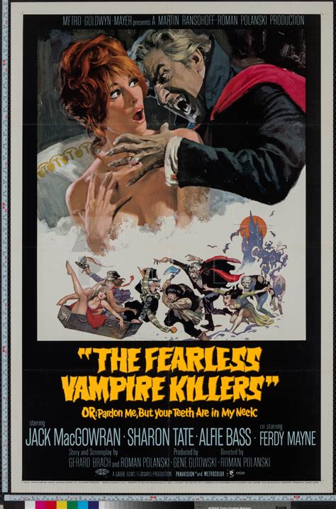 Art Art Posters Polanski The Fearless Vampire Killers Cult Horror Movie