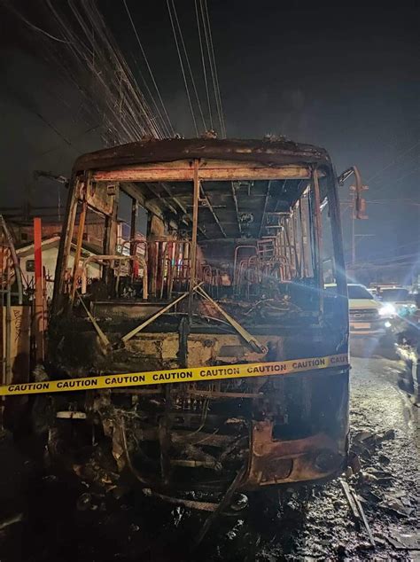 Ceres bus catches fire, damage pegged at P300,000 | Cebu Daily News