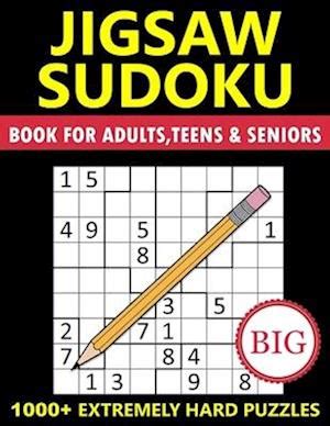 F Big Book Of Jigsaw Sudoku For Adults Teens Seniors