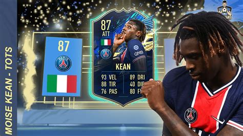 Moise Kean Tots 87 Fifa21 Player Review Ita Youtube