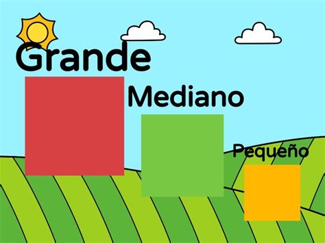 Grande-Mediano-Pequeño Juegos online gratis para niños en preescolar ...