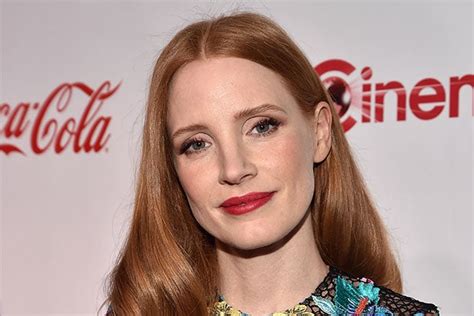 Jessica Chastain Scolds Paparazzi For Taking Photos Of Her Surprise