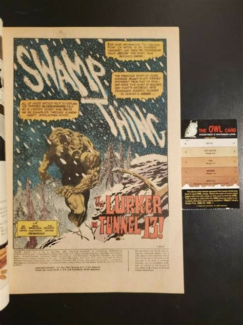 Swamp Thing 8 1974 F VF 7 0 Classic Bernie Wrightson Art Comic