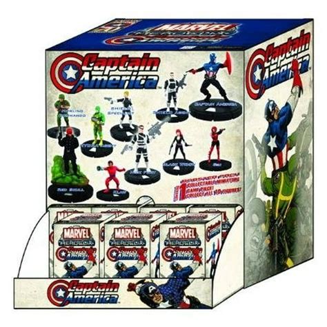 Marvel Heroclix Captain America Single Booster