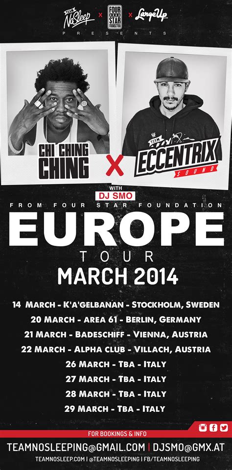 Largeup Presents Chi Ching Ching X Eccentrix Sound In Europe Largeup