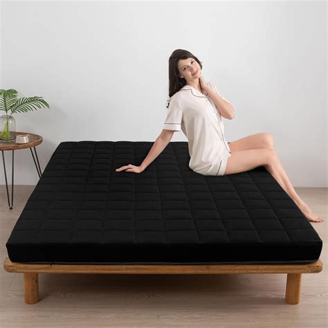 Maxyoyo Futon Mattress Padded Japanese Floor Mattress Quilted Bed Mattress Topper Extra Thick