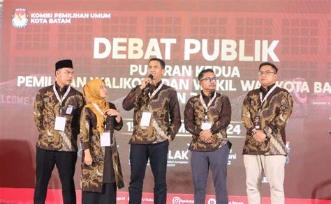 Kpu Batam Kaji Dan Evaluasi Pergantian Debat Kedua Pilkada