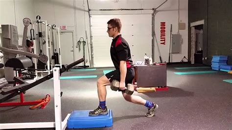 Front Foot Elevated Split Squat Youtube