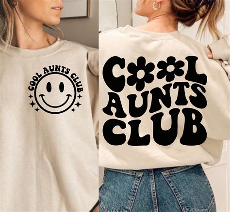 Cool Aunts Club SVG Cool Aunts Club PNG Aunts Svg Aunt To Be Svg Aunts