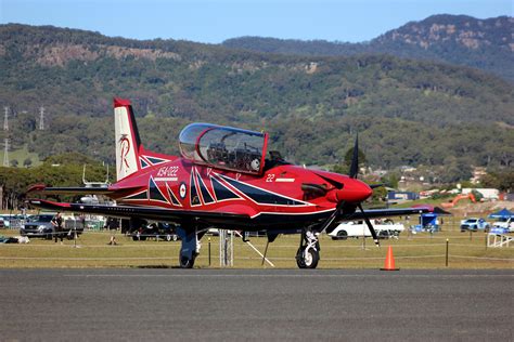 A Royal Australian Air Force R A A F Roulettes Pilatus Pc