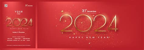 Premium Vector | Elegant happy new year 2024 background design Design to celebrate the new year ...