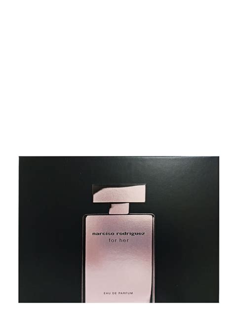 Narciso Rodriguez For Her Black Box Pink Bottle T Set For Women