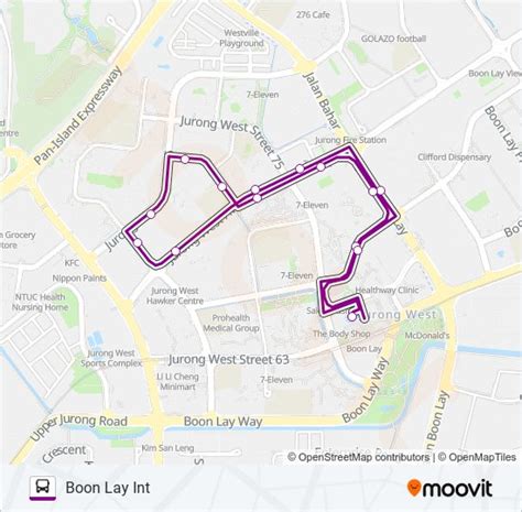 Route Schedules Stops Maps Boon Lay Int Updated