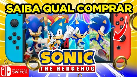 Guia Definitivo De Sonic No Nintendo Switch Qual Comprar Qual Começar