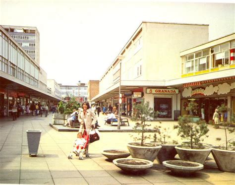 Princes Mall At East Kilbride Shopping Centre In 1979 Before It Had A