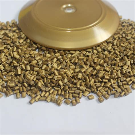 Gold Masterbatch Plastic Pigment Ps Injection Extrusion