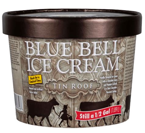 Tin Roof | Blue Bell Ice Cream