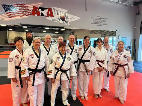 American Taekwondo Association Ata Senior Warrior Clinic Tae Kwon