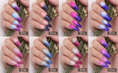 Sexy Mix Gel Nail Polish Set UV Gel Color Changing Nail Polish