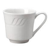 Vertex China SAU CT 7 Oz Sausalito Porcelain Kendall Cup White 12 Case