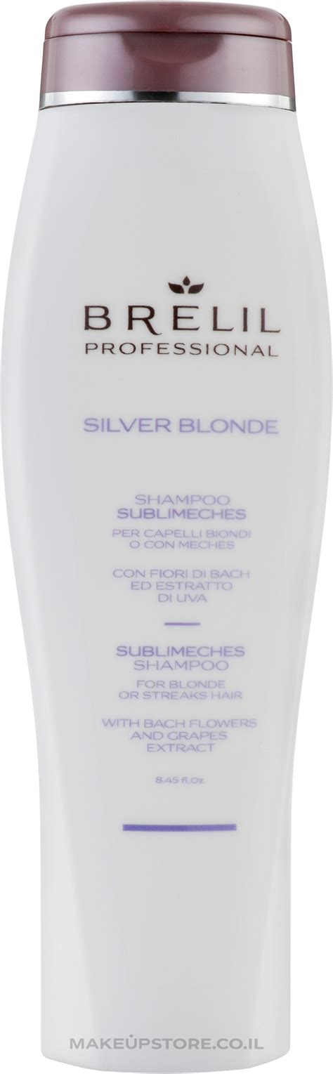 Makeupstore Co Il Brelil Silver Blonde Sublimeches Shampoo