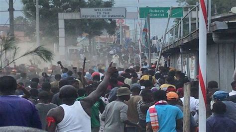 Nord Kivu Goma Une Manifestation Contre Le Rwanda D G N Re En