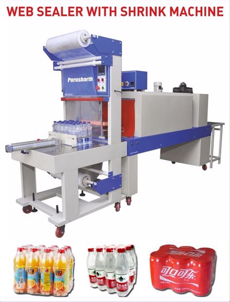 Ms Powder Coated Mineral Water Bottle Shrink Packing Machine X